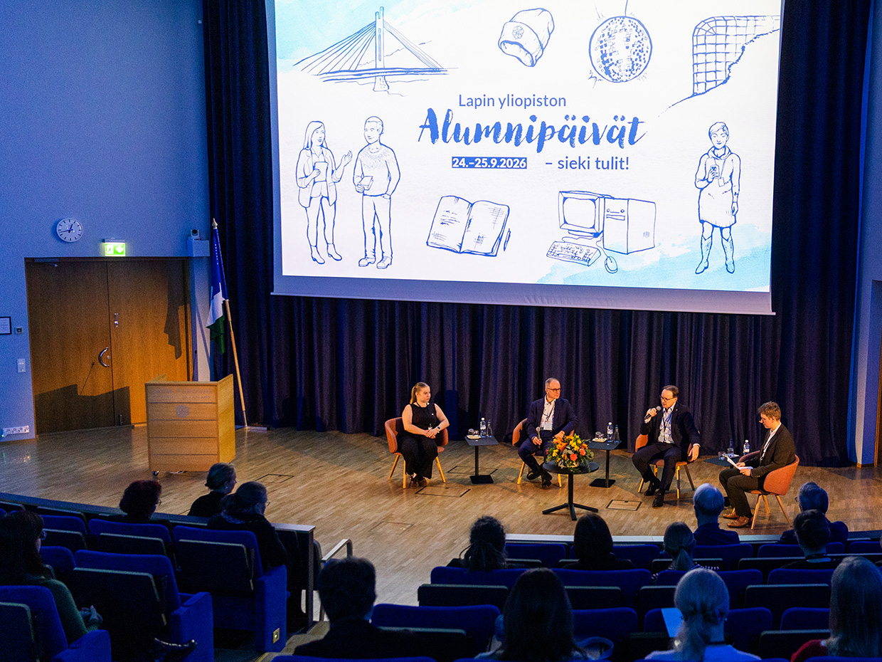 Lapin yliopiston alumnipäivät vuonna 2026.